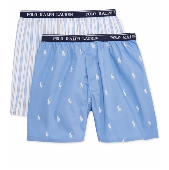 🆕️ POLO Ralph Lauren 2pk Woven Boxers